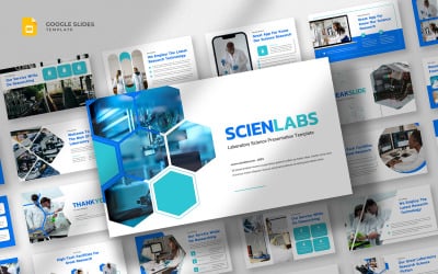 Google Slides-Vorlage für Wissenschaft und Labor