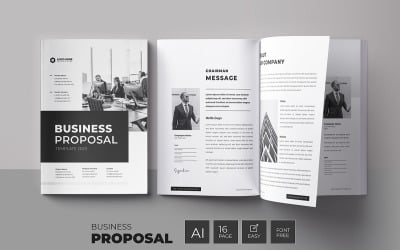Professional and modern Project Proposal Template