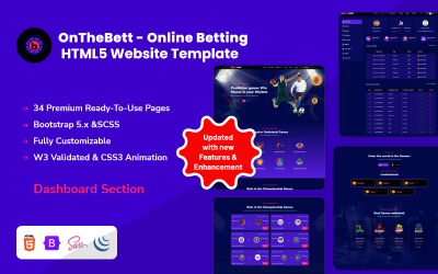 OnTheBett - Onlinespel HTML5 webbplatsmall