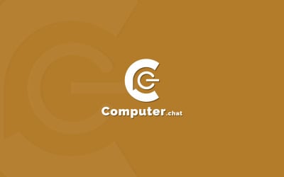 Bilgisayar-Sohbet Logo Tasarımı