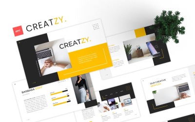 Creatzy – kreativní Powerpoint šablona