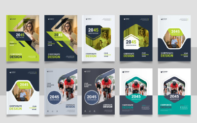 Modern Book Cover Design Template