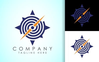 Coastal Logo, Compass Logo Concept10