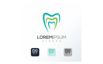 Creative Dental Logo Design-Vorlage