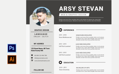 [R01] High-End Professional Resume Template