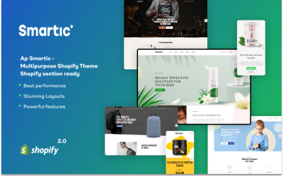 Ap Smartic - Tema Shopify multiuso