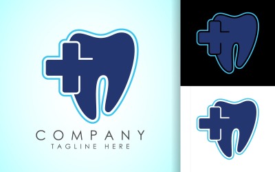 Дизайн логотипа стоматологической помощи vector5