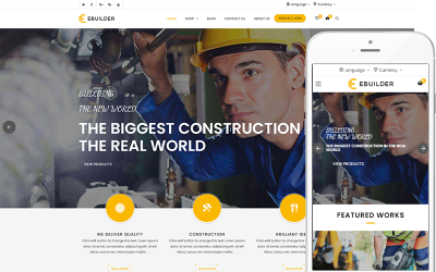 eBuilder - Tema WooCommerce de Construcción y Constructor