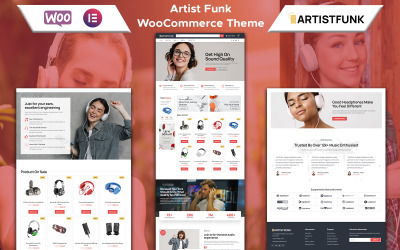 Artist Funk – WooCommerce Zene- és Audiobolt