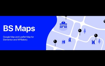 BS Maps - Google Map e Leaflet Map para Elementor e WPBackery GRATUITAMENTE