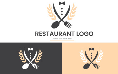 Restoran logosu - şablon