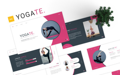 Yogate - 瑜伽谷歌幻灯片模板