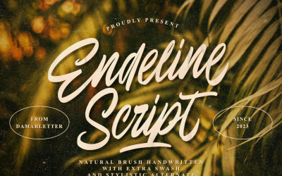 Pismo odręczne skryptu Endeline