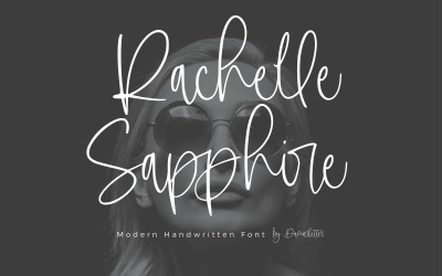 Rachelle Sapphire – El Yazısı Yazı Tipi