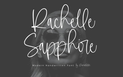 Rachelle Sapphire – Police manuscrite