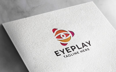 Eye Play Pro Logo Şablonu