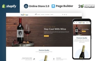Fine Wine Duyarlı Shopify Teması