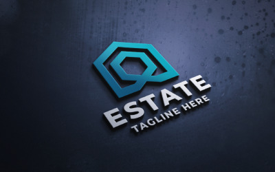 Vorlage für das Pro-Logo einer Immobilienagentur