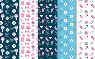 Ripetizione del design del fascio di motivi per bambini