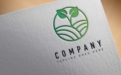 Agro Farm Logotyp Designmall