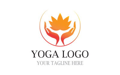 Логотип йоги для всей компании