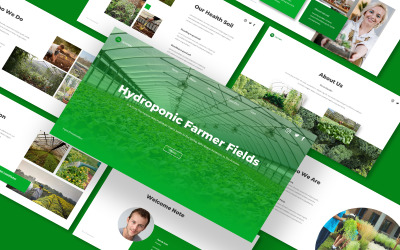Flo Farmer Google Slides-sjabloon
