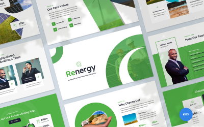 Renergy - Modèle de discours de présentation sur les énergies renouvelables