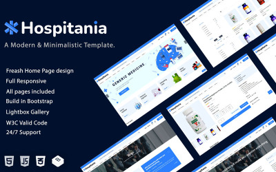 Hospitania – React Redux NextJS E-Commerce-Vorlage für Apotheken, Drogerien und medizinische Geschäfte