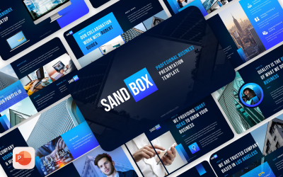 SandBox - Zakelijke PowerPoint-sjabloon
