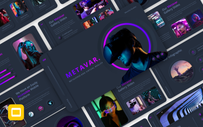 Metavar – Virtual Reality and Metaverse Google Slides Template