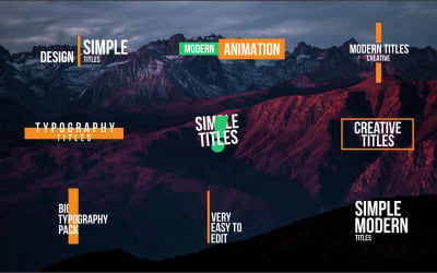 Simple Titles for After Effects