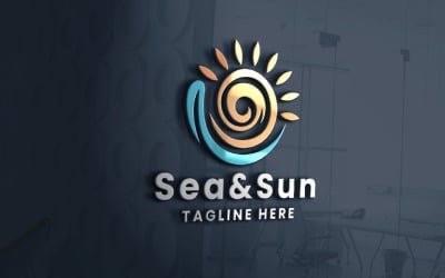 Sea &amp;amp; Sun Pro-logotypmall