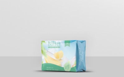 Sprid smöromslagsförpackning Mockup 5