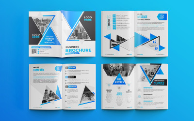 Multifunctionele brochuresjabloon voor zakelijke voorstellen van 16 pagina&amp;#39;s