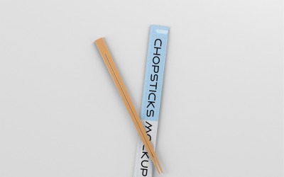 Realistisches Essstäbchen-Modell 3