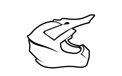 Helm spot logo full face design v13