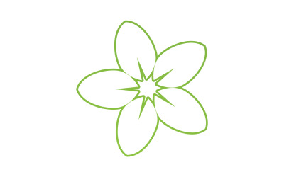 Flower beauty logo icon design template v2