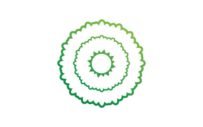 Flower beauty logo icon design template v5