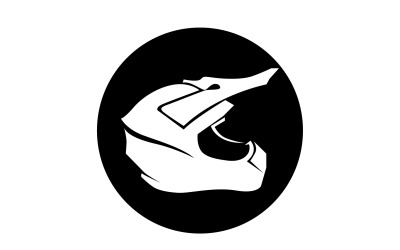 Helm spot logo diseño de cara completa v19