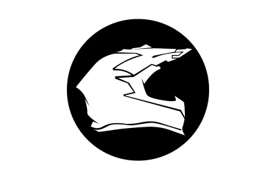 Helm spot logo diseño de cara completa v20