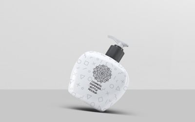 Maqueta de Botella Dispensadora de Cosméticos 4