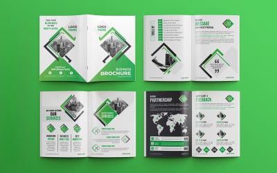 Modern business proposal 16 pages multipurpose brochure template 08