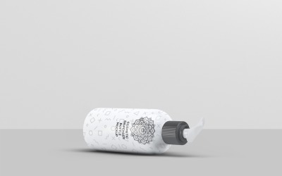 Cosmetic Bottle Dispenser Mockup 6