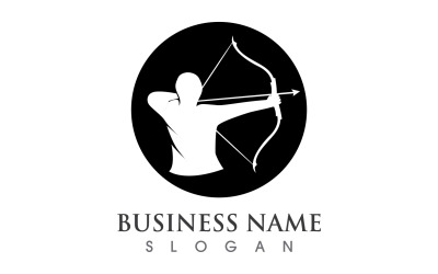 Archer logo a symbol šablony vektorový design v9