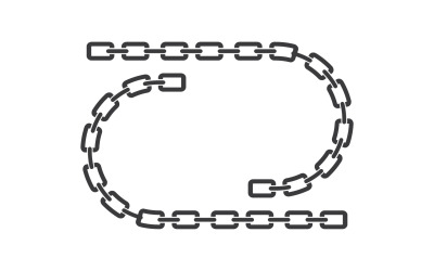 Element szablonu wektora łańcucha v21