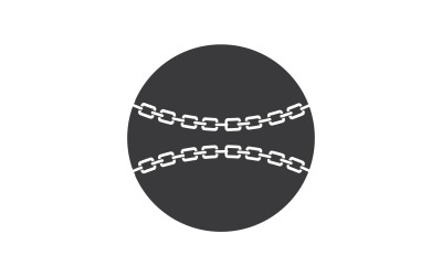 Elemento del modello di disegno vettoriale a catena v10