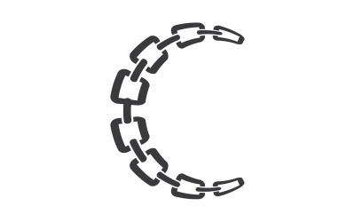 Kettenvektor-Design-Vorlagenelement v15