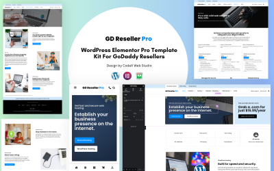 GD Reseller Pro - WordPress Elementor Pro Template Kit For GoDaddy Resellers