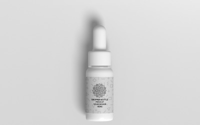 Plastic Dropper Bottles Mockup 2