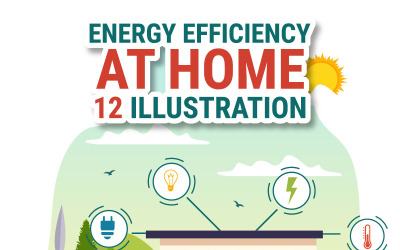 12 Energooszczędna ilustracja w domu